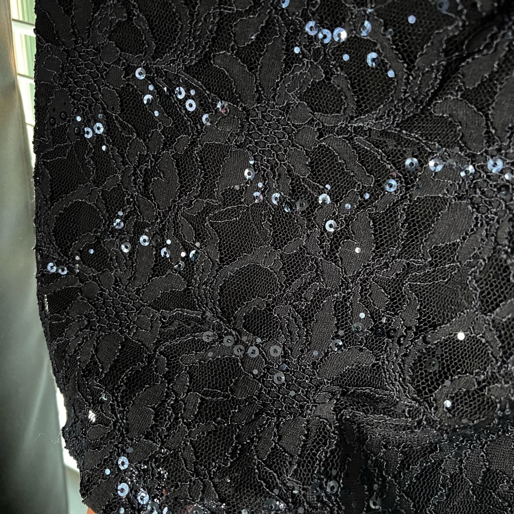 Lauren Ralph Lauren Midnight Blue Lace Dress - Picture 4 of 5